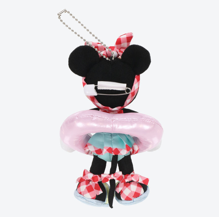 TDR - SUISUI SUMMER Collection x Minnie Mouse Plush Keychain