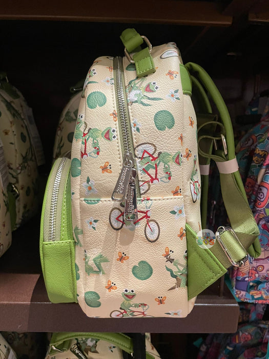 DLR/WDW - Loungefly The Muppets Kermit the Frog All-Over-Print Backpack