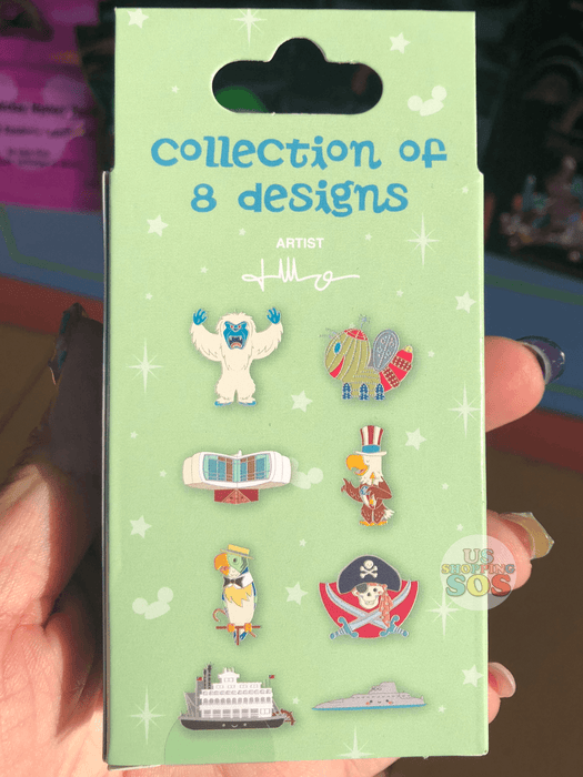 DLR - Mystery Collection Pin Box - Kingdom of Cute by JMaruyama