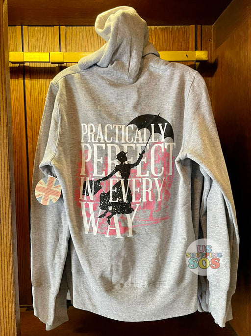 WDW - Epcot World Showcase United Kingdom - Mary Poppins “Practically Perfect in Every Way” Hoodie Sweater (Adult)