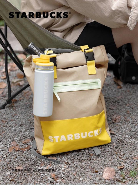 Starbucks China - Happy Camping - 13. Backpack + Stainless Bottle 550ml