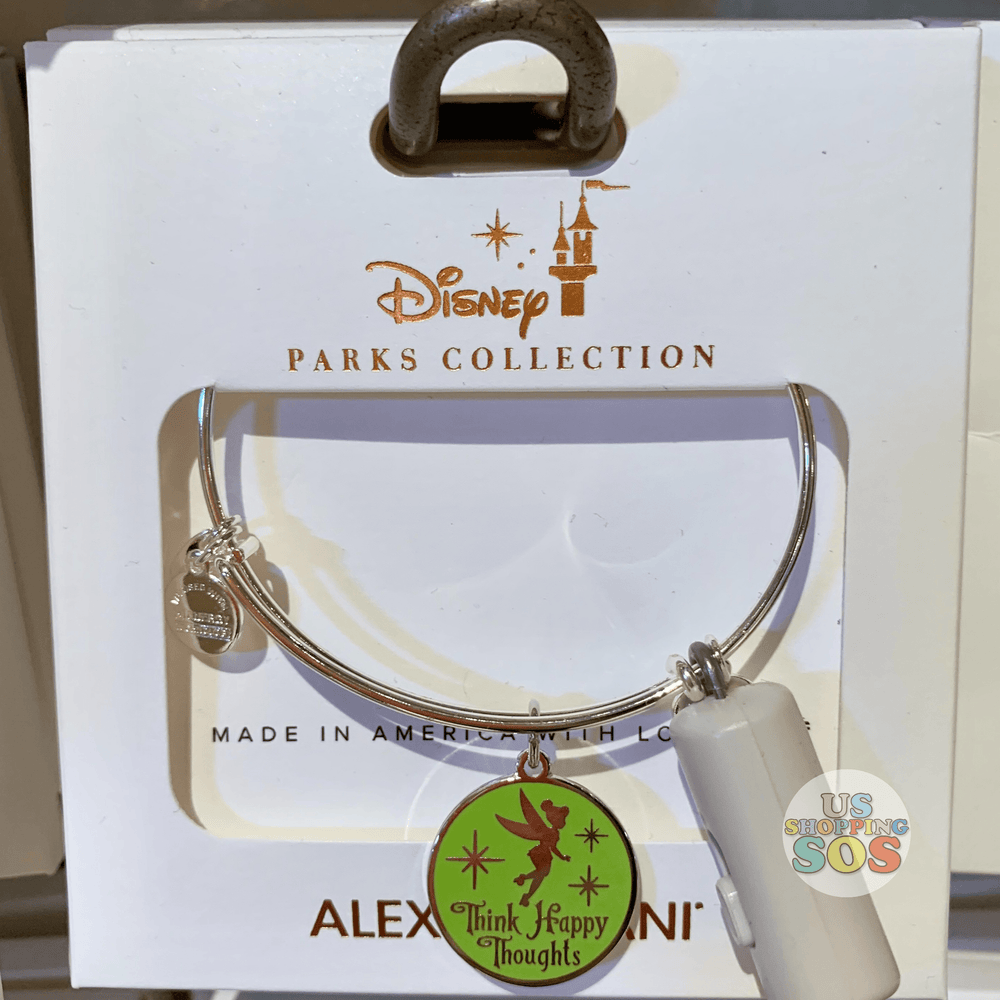 DLR - Alex & Ani Bangle - Tinker Bell “Think Happy Thoughts”