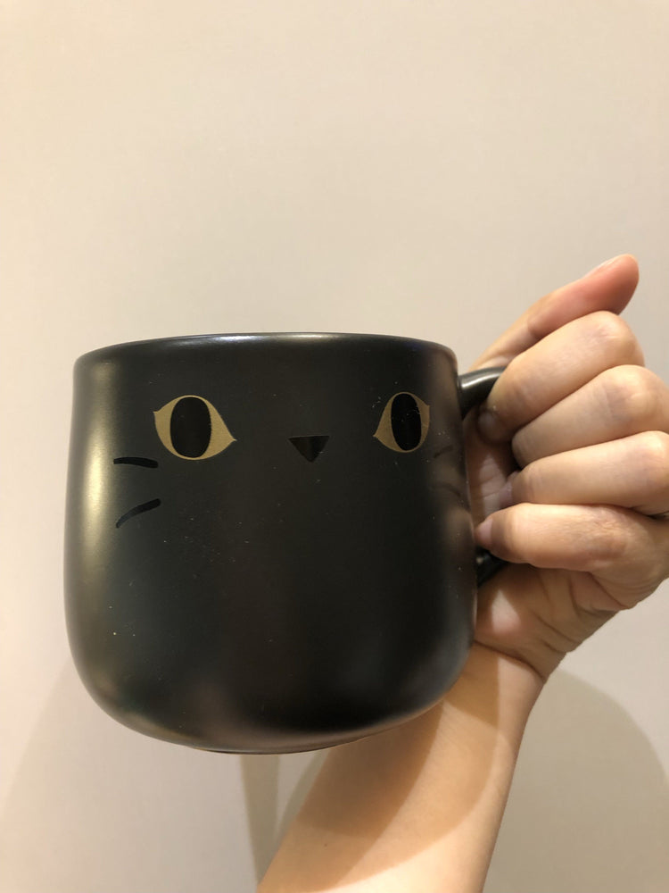 Hong Kong Starbucks - Black Cat Mug