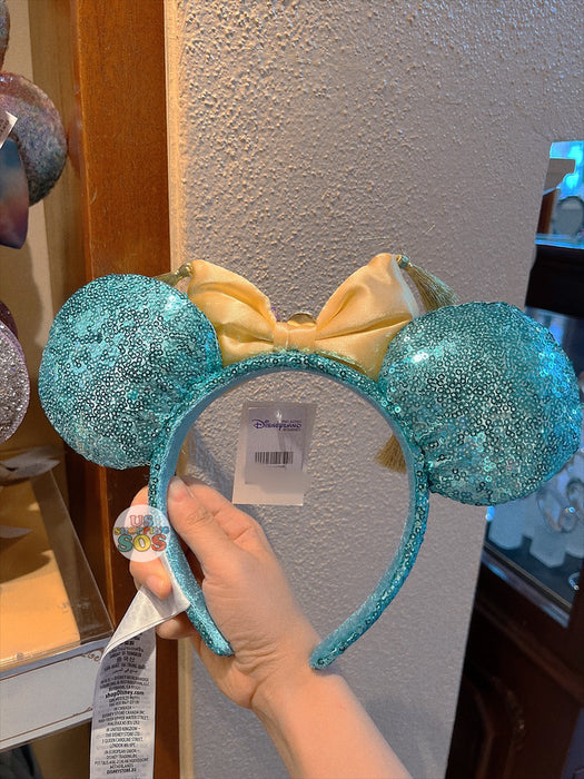 HKDL - Aladdin Jasmine Princess Magic Carpet Minnie Mouse Sequin Ear Headband