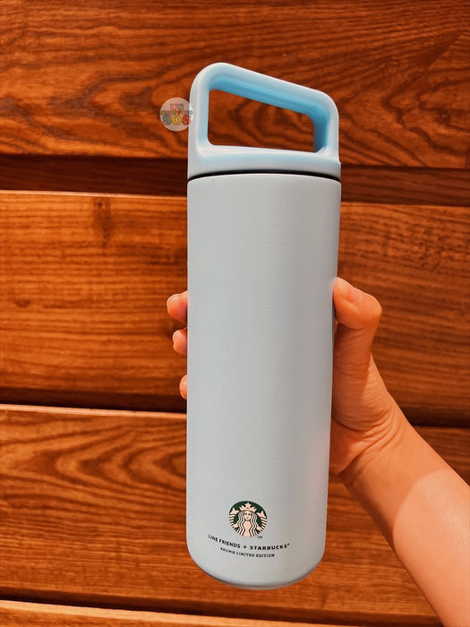 Starbucks Hong Kong - Starbucks® X LINE FRIENDS "Bear Loves the Earth" Earth Day Collection - 16oz Stainless Steel Water Bottle