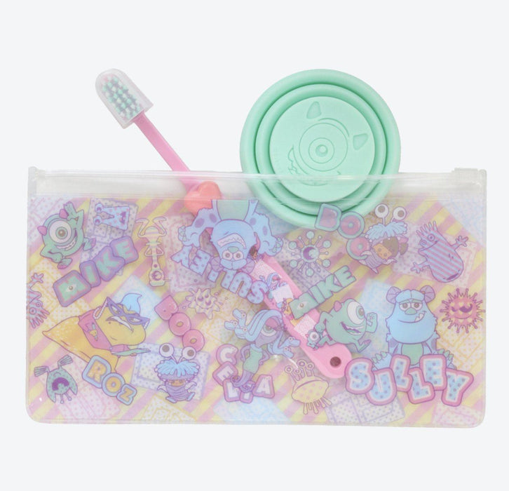 TDR - Toothbrush & Silicone Collapsible Travel Cup Set x Monster Inc