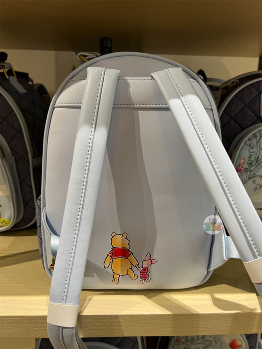 DLR - Loungefly Winnie the Pooh & Friends Denim Backpack