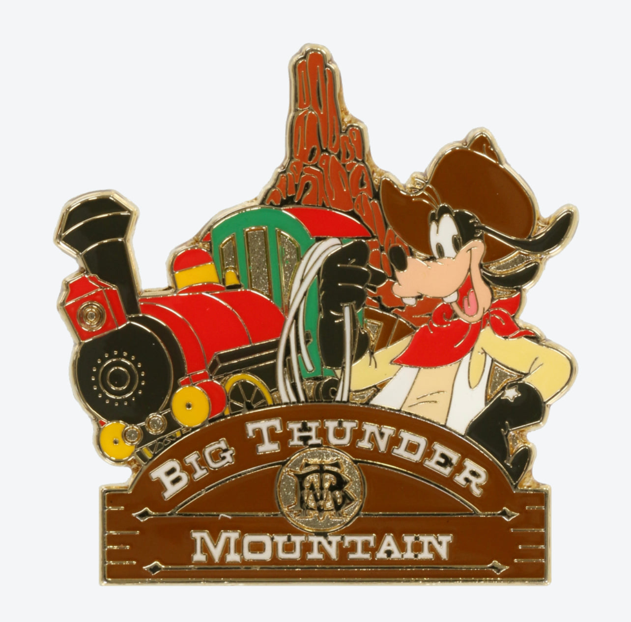 TDR - Goofy Big Thunder Mountain Pin