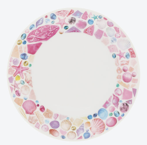 TDR - Tokyo DisneySea Mermaid Lagoon Pattern x Plate (Color: Pink)