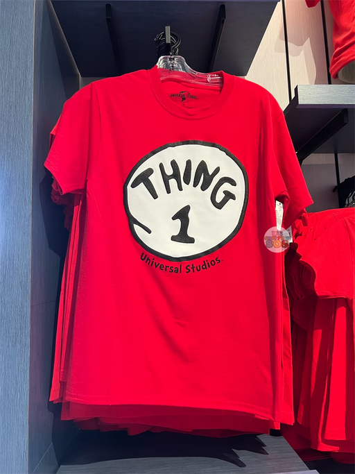 Universal Studios - The Cat in the Hat - Thing 1 Tee (Adult)