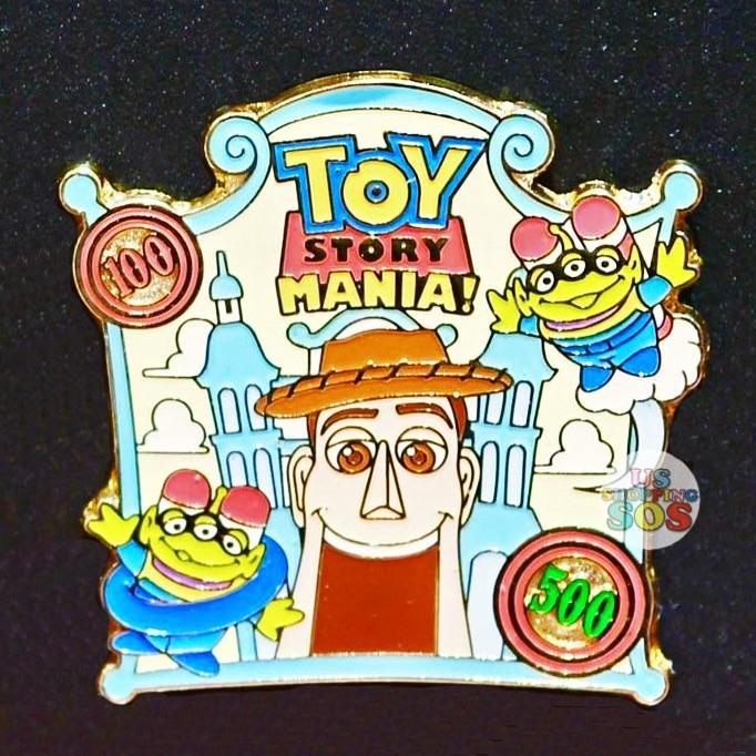 TDR - Toy Story Mania! Pin