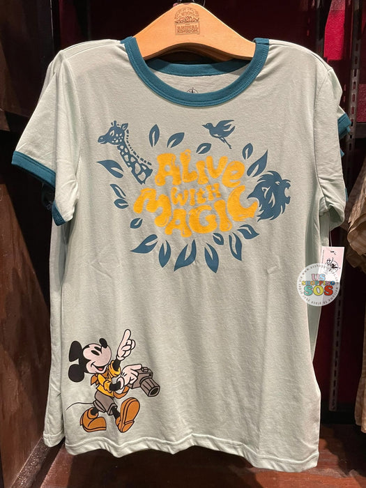 WDW - Disney’s Animal Kingdom 25th Anniversary - Mickey Nemo Dory Kevin “Alive with Magic 25” T-shirt (Youth)