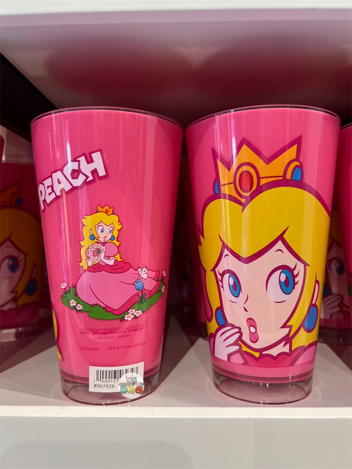 Universal Studios - Super Nintendo World - Princess Peach Plastic Cup