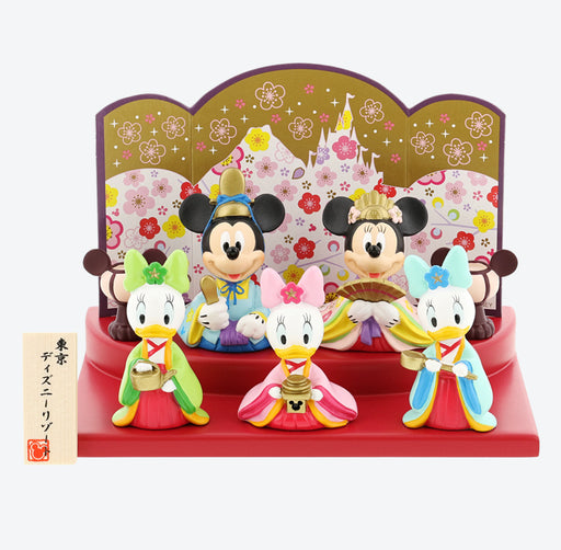 TDR - Hinamatsuri Collection - Figure/ Decoration Set x Mickey & Minnie Mouse with April, May, and June