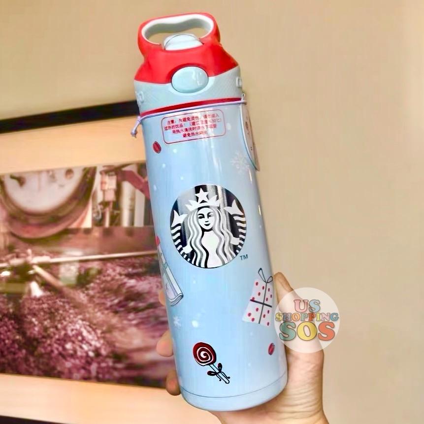 Starbucks China - Christmas Wave - 560ml Contigo Christmas Stainless Steel Water Bottle