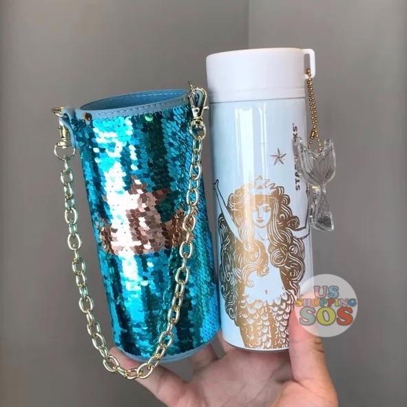 Starbucks China - Siren - Siren Stainless Water Bottle with Sequin Pouch (12oz)