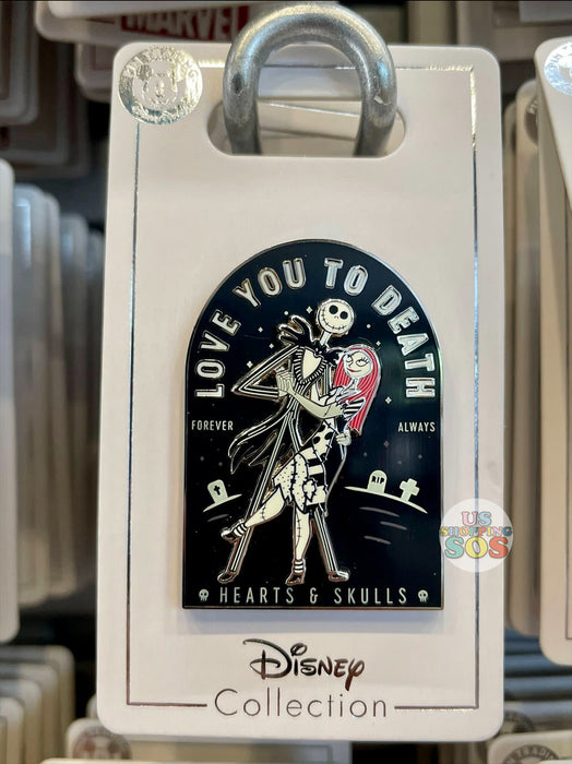 DLR/WDW - The Nightmare Before Christmas Pin - Jack & Sally “Love You to Death”