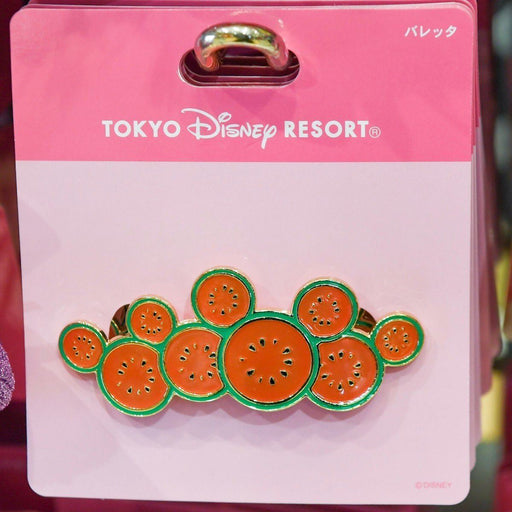 TDR - Food Theme - Hair Clip x Watermelon & Mickey Mouse