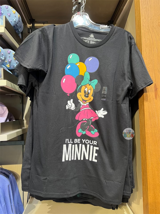 DLR - Minnie “I’ll be Your Minnie” Black Graphic T-shirt (Adult)