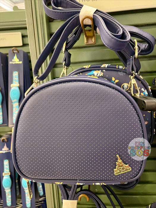 WDW - Magic Kingdom 50th Anniversary Celebration - Loungefly All-Over-Print Crossbody Pin Collector Bag