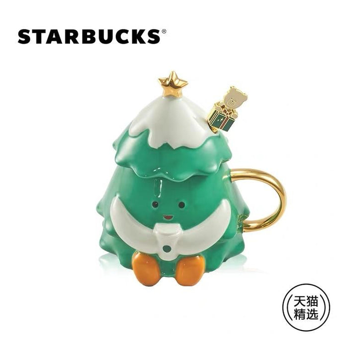 Starbucks China - Christmas Time 2020 Cuteness Overload - Christmas Tree Mug 500ml