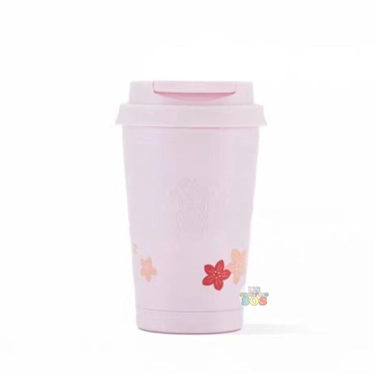 Starbucks China - Sakura Rabbit 2023 - 6. Sakura Blossom Stainless Steel ToGo Cup 384ml