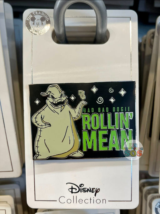 DLR/WDW - The Nightmare Before Christmas Pin - Oogie Boogie “Rollin’ Mean”