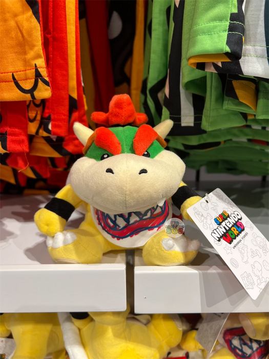 Universal Studios Super Nintendo World Bowser Jr. Sitting Plush To USShoppingSOS