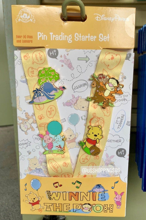 DLR - Pin Trading Starter Set - Winnie the Pooh Super Cute