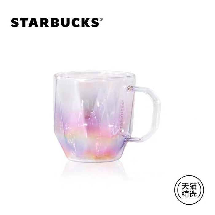 Starbucks China - Christmas Time 2020 Aurora Series - Iridescent Glass Cup 355ml