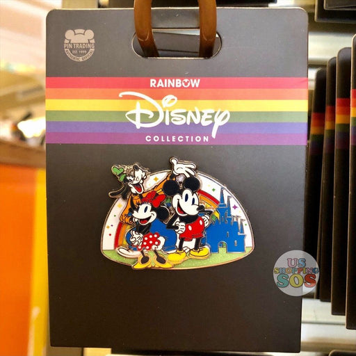 DLR/WDW - Rainbow Collection - Pin Mickey & Friends