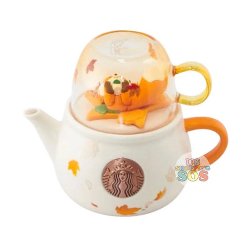 Starbucks China - Autumn Forest - 7. Foxy Teapot & Glass Mug