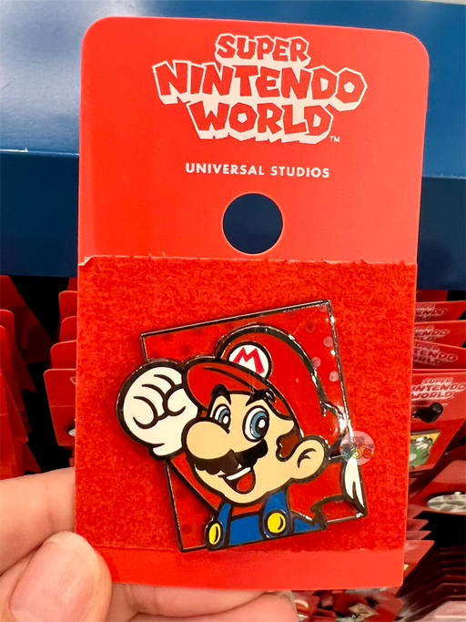 Universal Studios - Super Nintendo World - Mario Character Pin