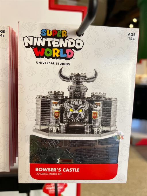 Universal Studios - Super Nintendo World - Metal Earth Bowser’s Castle 3D Metal Model Kit