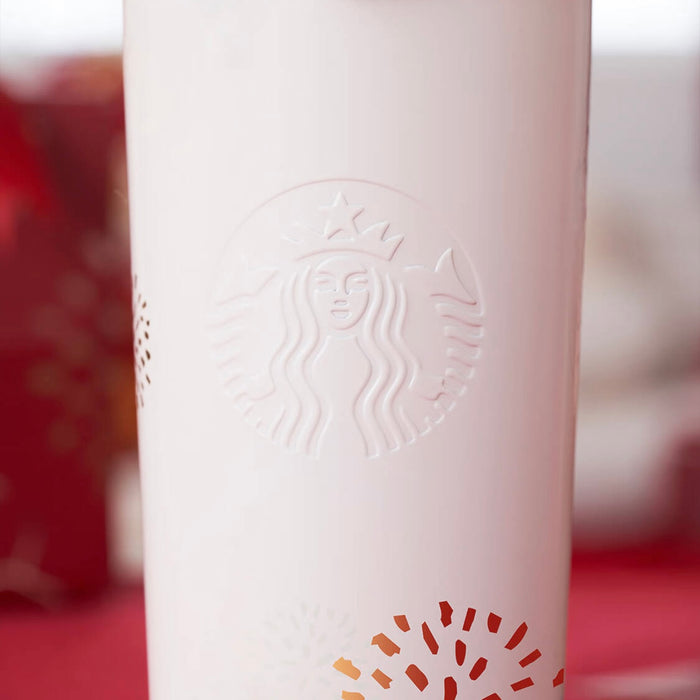 Starbucks China - New Year 2023 - 6. Golden Fireworks Stainless Steel ToGo Tumbler 473ml