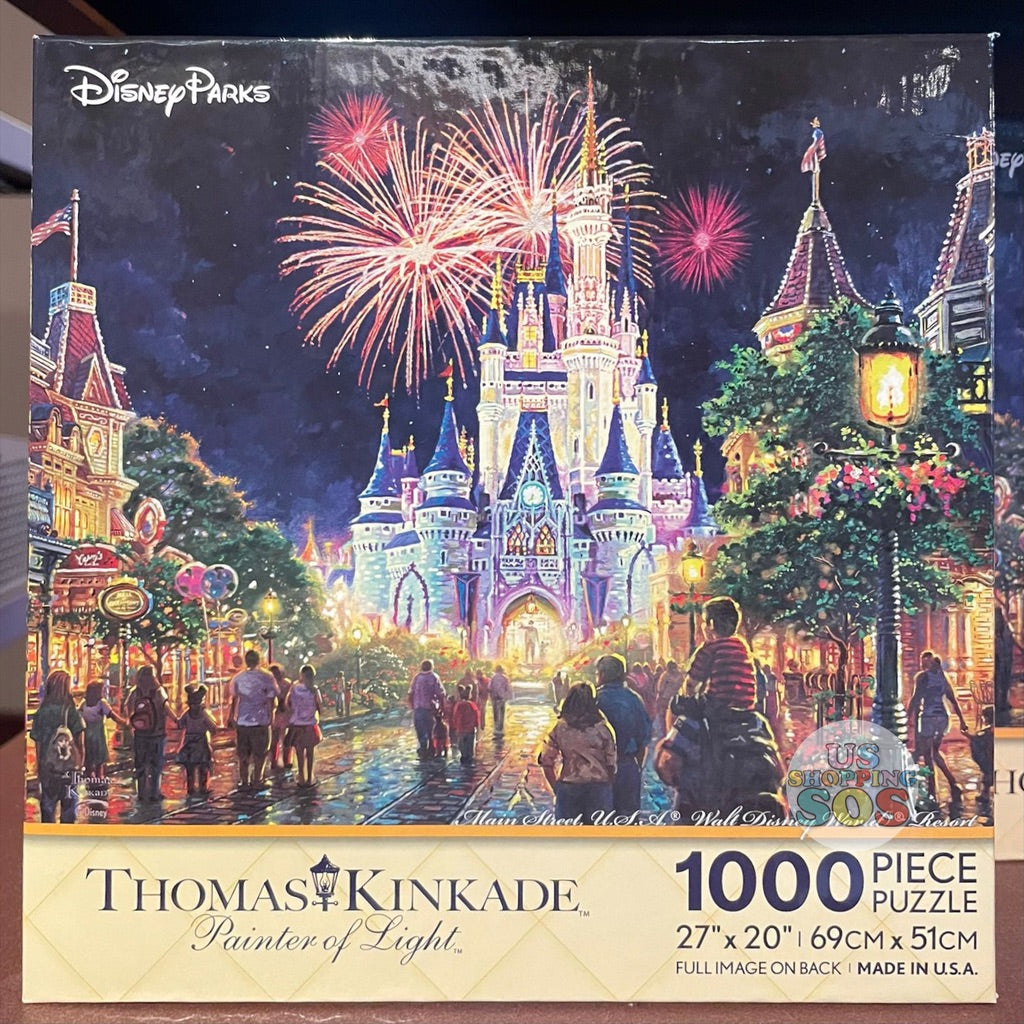 Disney Parks Main Street Usa Walt Disney World Resort Puzzle Thomas Kinkade  New, 1 - Kroger