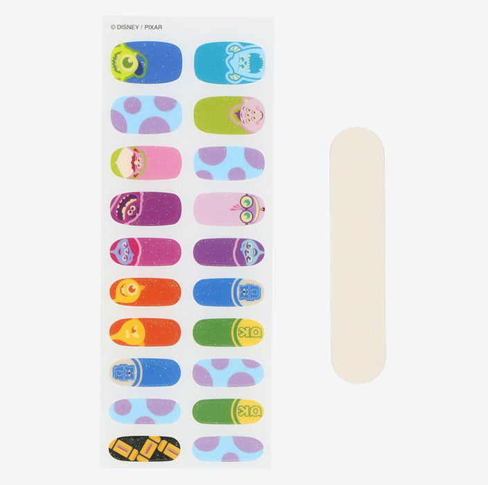 TDR - Monsters University Collection x Nail Stickers & Folder Set