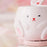 Starbucks China - New Year 2023 - 11. Rabbit-Shape Ceramic Mug 355ml + Peach Blossom Saucer
