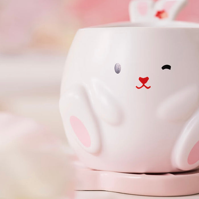 2023 CNY Rabbit Yellow 16oz Ceramic Mug - China – Starbies Rules Everything
