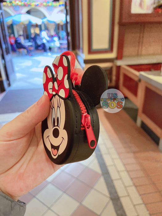 SHDL - Silicon Coin Purse Keychain x Minnie Mouse