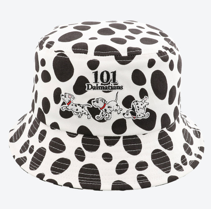 Tokyo Disney Sea 101 Dalmation Black White Polkadot Bucket Hat
