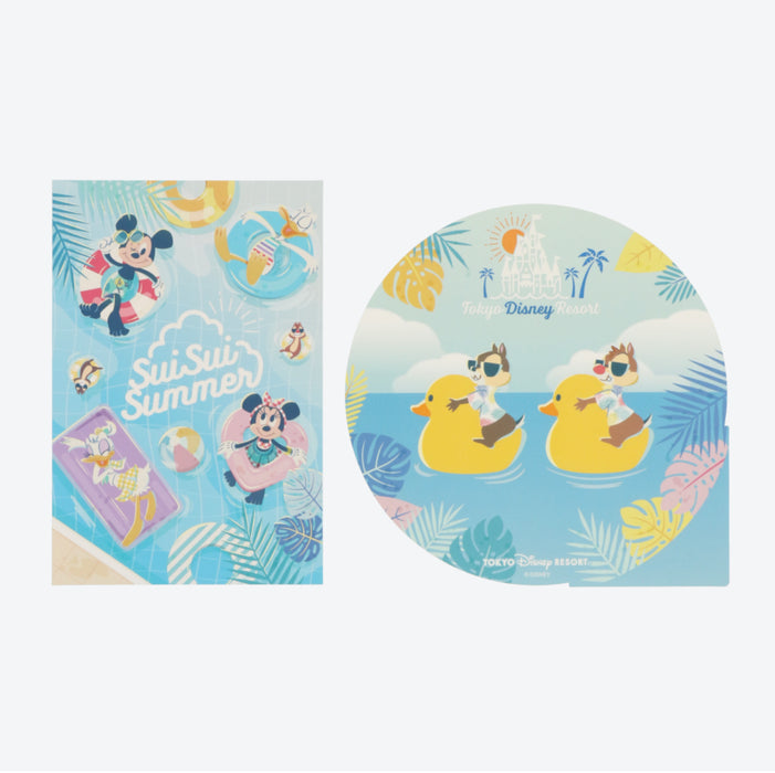 TDR - SUISUI SUMMER Collection x Postcards & Stickers Set