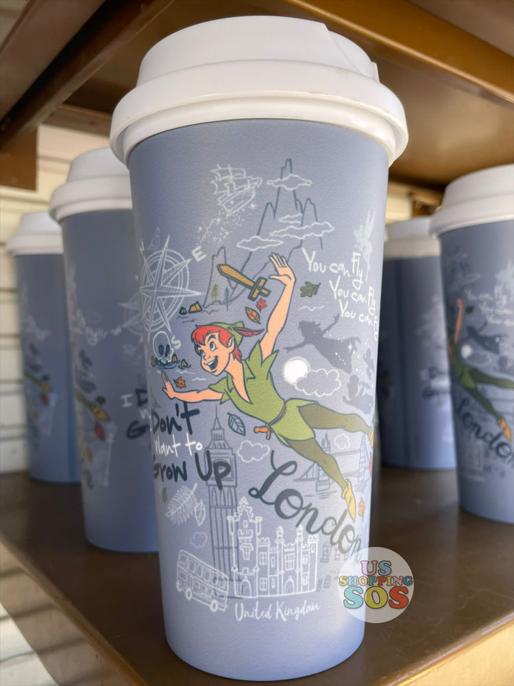 WDW - Epcot World Showcase United Kingdom - Peter Pan “I Don’t Want to Grow Up” ToGo Cup