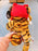 Starbucks China - Year of Tiger 2022 - 47. Tiger Bearista Plush Toy with Tiger Hat and Koi