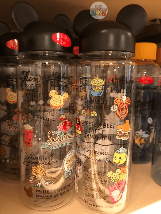 TDR - Food Theme - Mickey Mouse Head Shape Drink Bottle