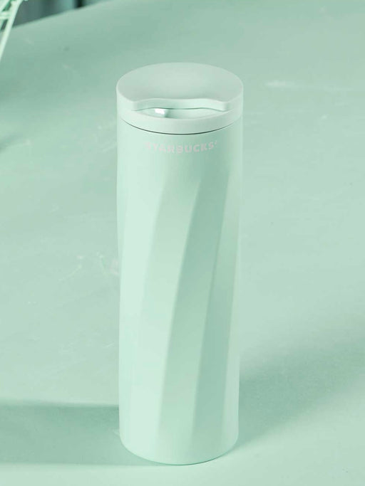 Starbucks China - Fairy Mint - 10. Wave Stainless Steel Bottle 473ml