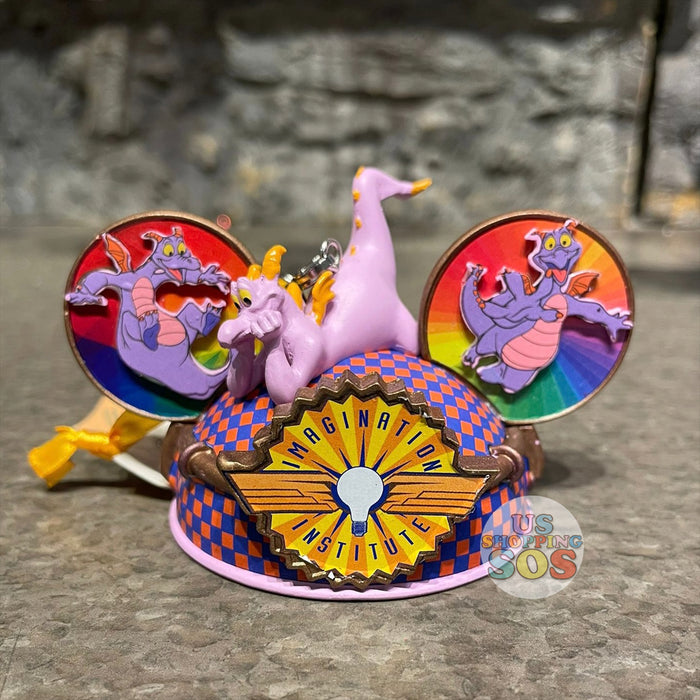 WDW Ear Hat Hand Printed Ornament Figment Imagination