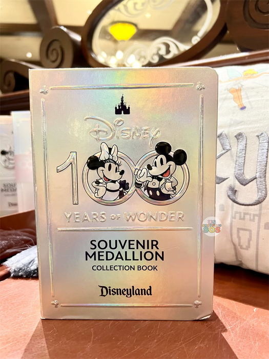 DLR - 100 Years of Wonder - “Disneyland” Souvenir Medallion Collection Book