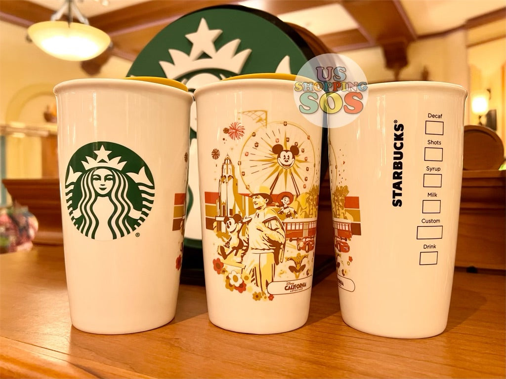 On Hand!!! DLR - Starbucks Cartoon Map Double Wall Tumbler - Disneylan —  USShoppingSOS
