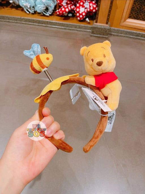 Accessories (non-metal) Winnie the Pooh (Ribbon) Hair Band 「 Winnie the Pooh  」 Tokyo Disney Resort Only, Goods / Accessories